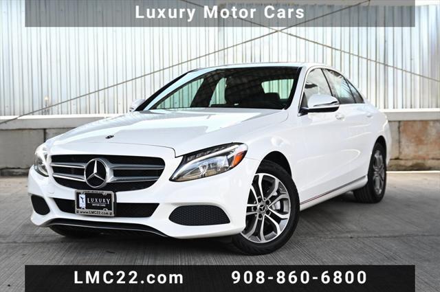 used 2018 Mercedes-Benz C-Class car, priced at $16,749