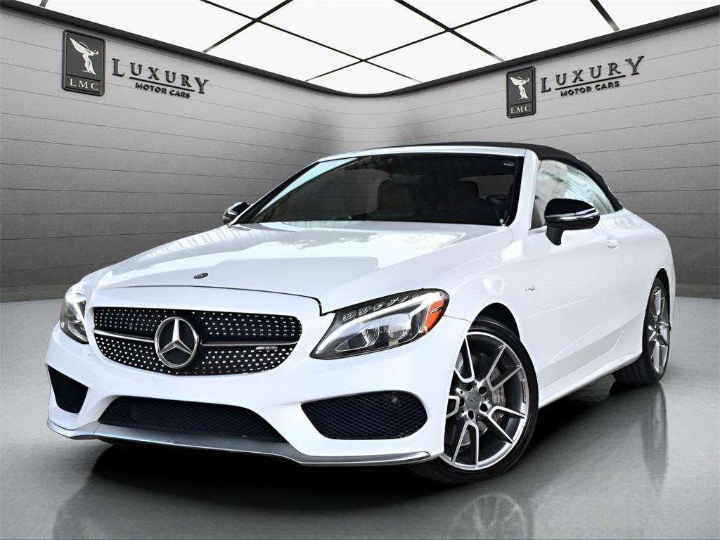 used 2017 Mercedes-Benz AMG C 43 car, priced at $24,998