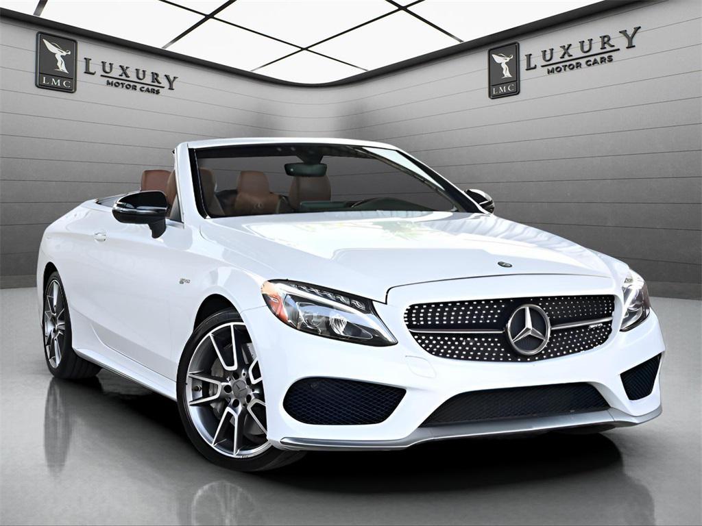 used 2017 Mercedes-Benz AMG C 43 car, priced at $26,289