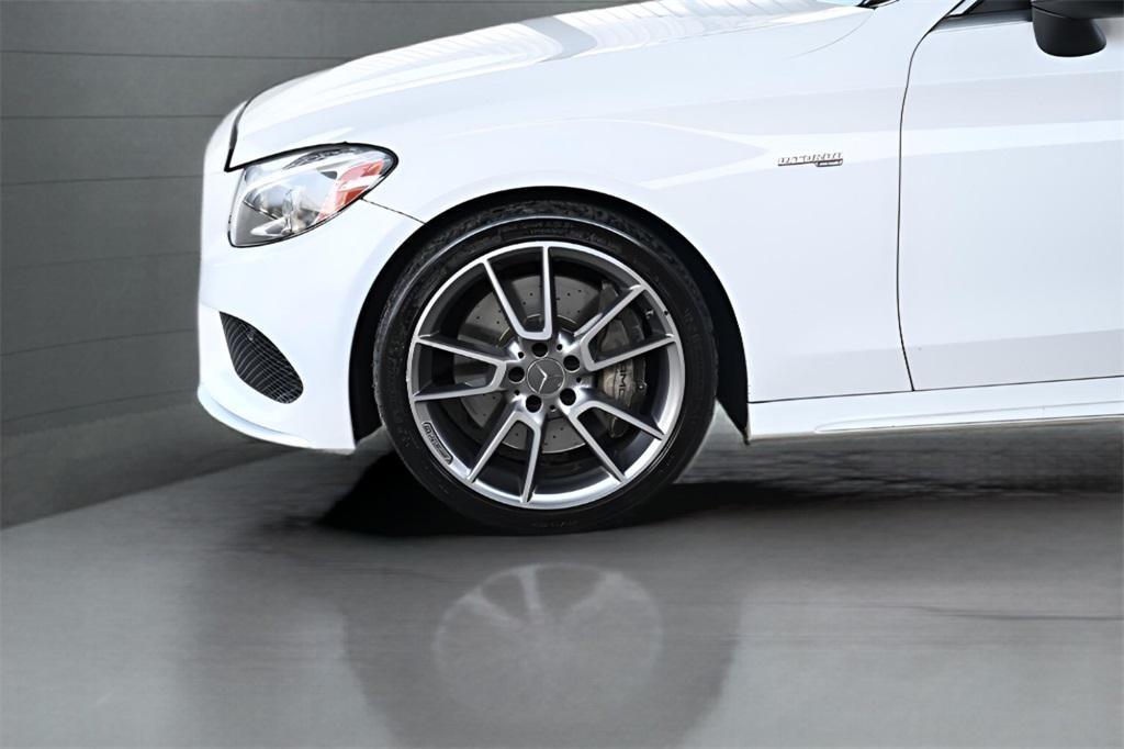 used 2017 Mercedes-Benz AMG C 43 car, priced at $24,998