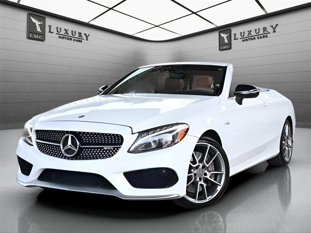 used 2017 Mercedes-Benz AMG C 43 car, priced at $24,998