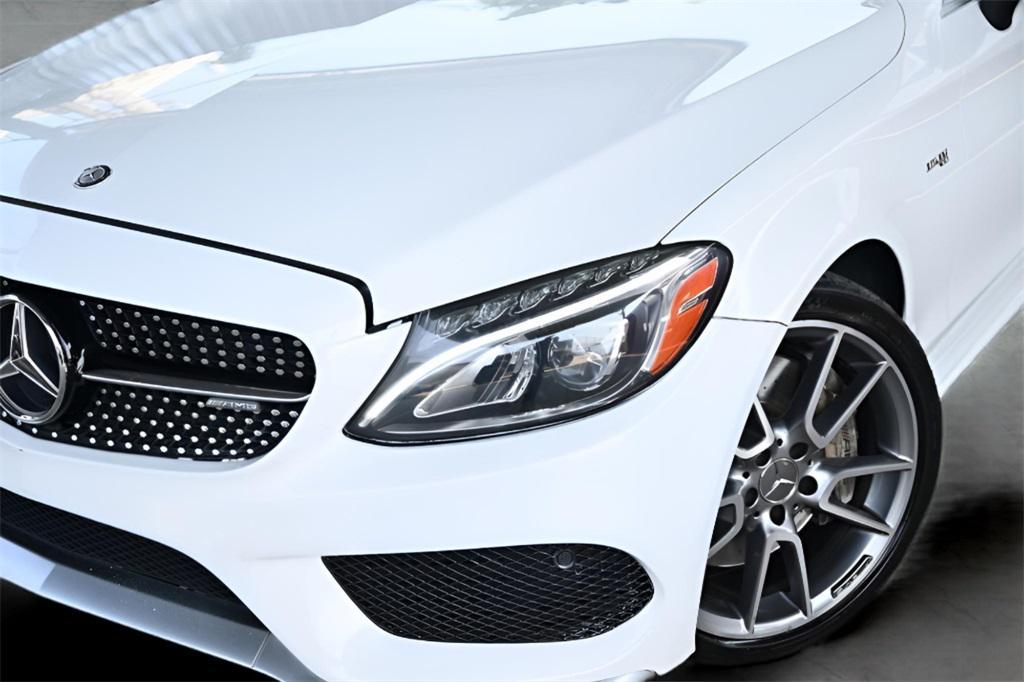 used 2017 Mercedes-Benz AMG C 43 car, priced at $24,998