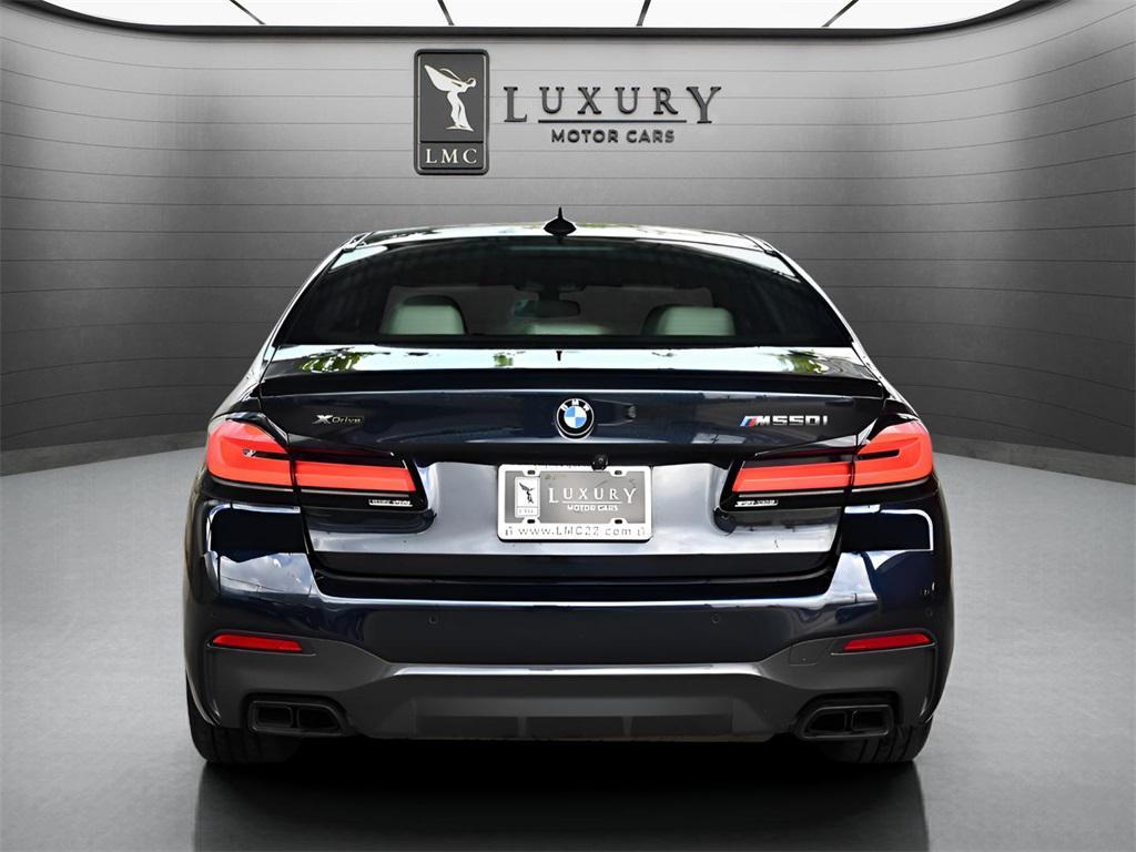 used 2021 BMW M550 car, priced at $31,875