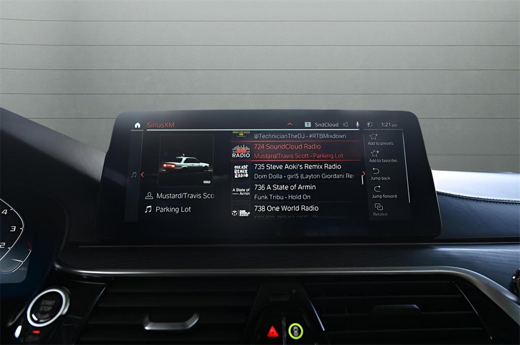 used 2021 BMW M550 car, priced at $31,875