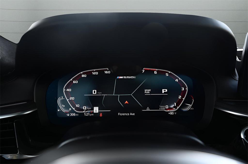 used 2021 BMW M550 car, priced at $31,875