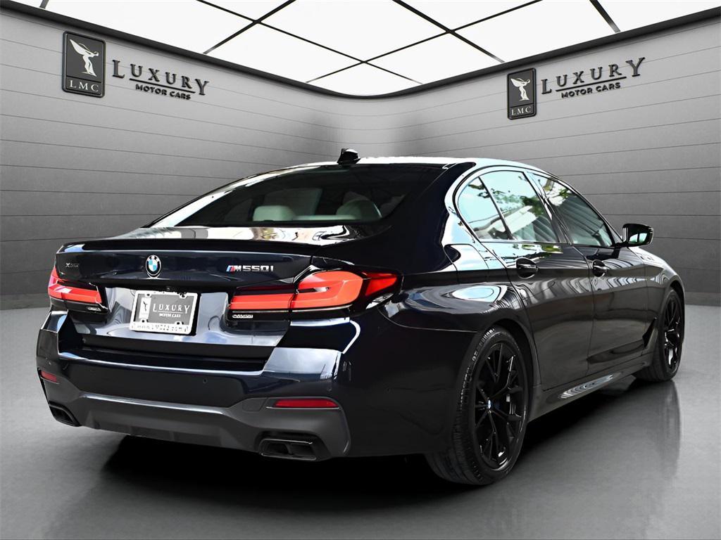 used 2021 BMW M550 car, priced at $31,875