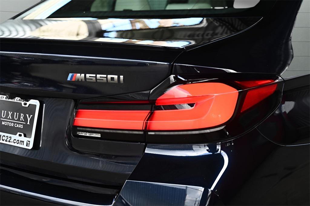 used 2021 BMW M550 car, priced at $31,875