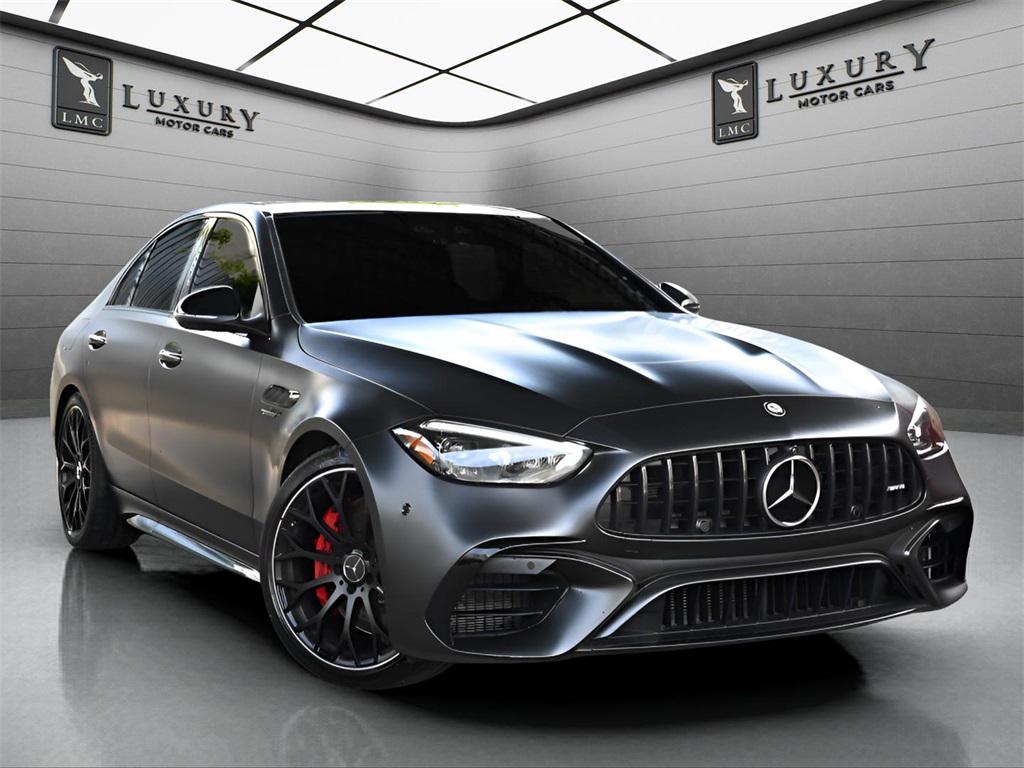 used 2024 Mercedes-Benz AMG C 63 car, priced at $72,894
