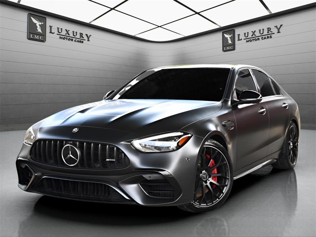 used 2024 Mercedes-Benz AMG C 63 car, priced at $72,894