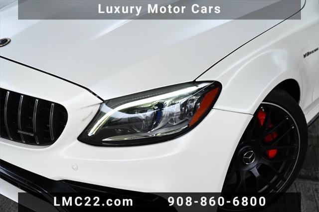 used 2019 Mercedes-Benz AMG C 63 car, priced at $48,701