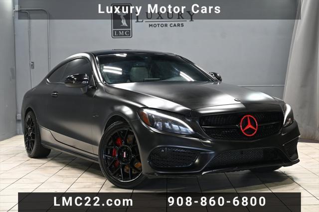 used 2017 Mercedes-Benz AMG C 43 car, priced at $24,990