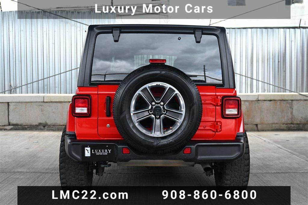 used 2020 Jeep Wrangler Unlimited car, priced at $19,431