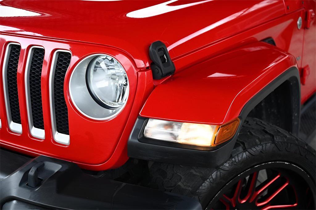 used 2020 Jeep Wrangler Unlimited car, priced at $21,742