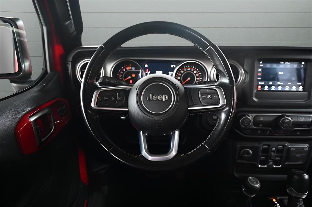 used 2020 Jeep Wrangler Unlimited car, priced at $21,742