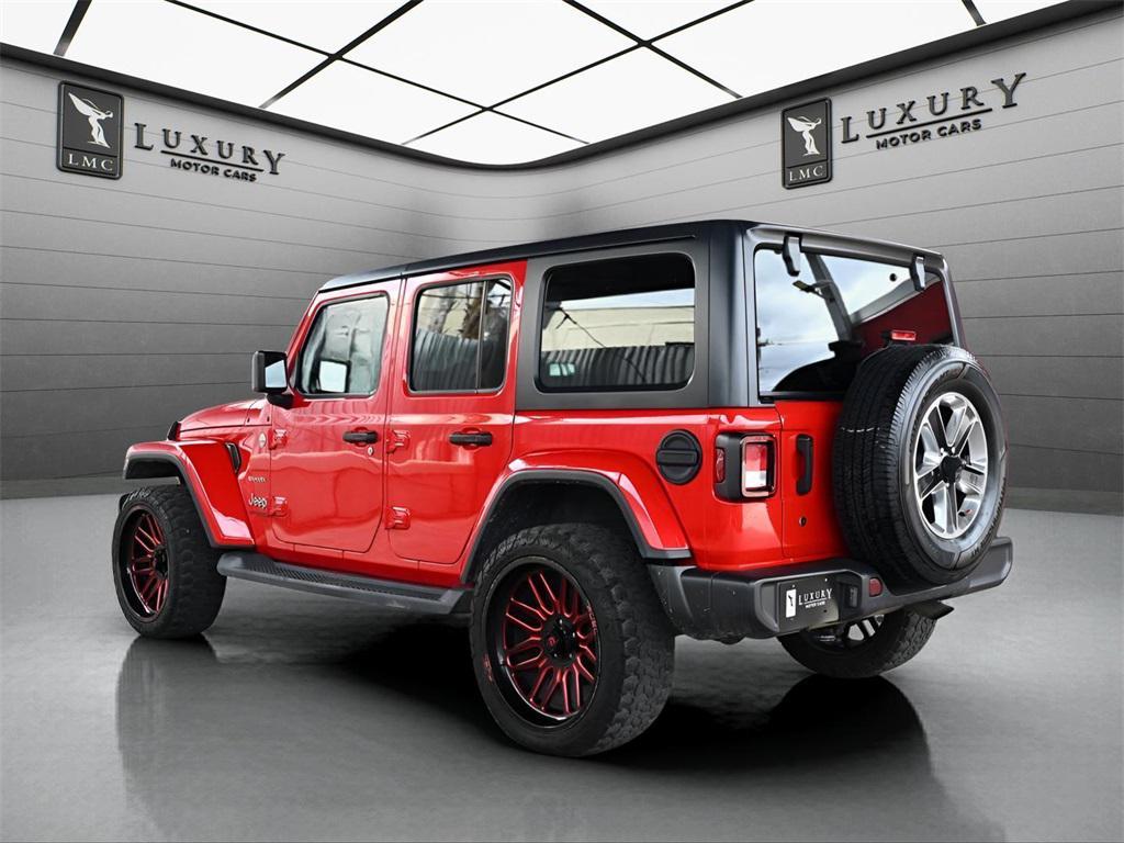 used 2020 Jeep Wrangler Unlimited car, priced at $21,742