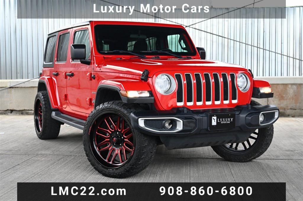 used 2020 Jeep Wrangler Unlimited car, priced at $19,431
