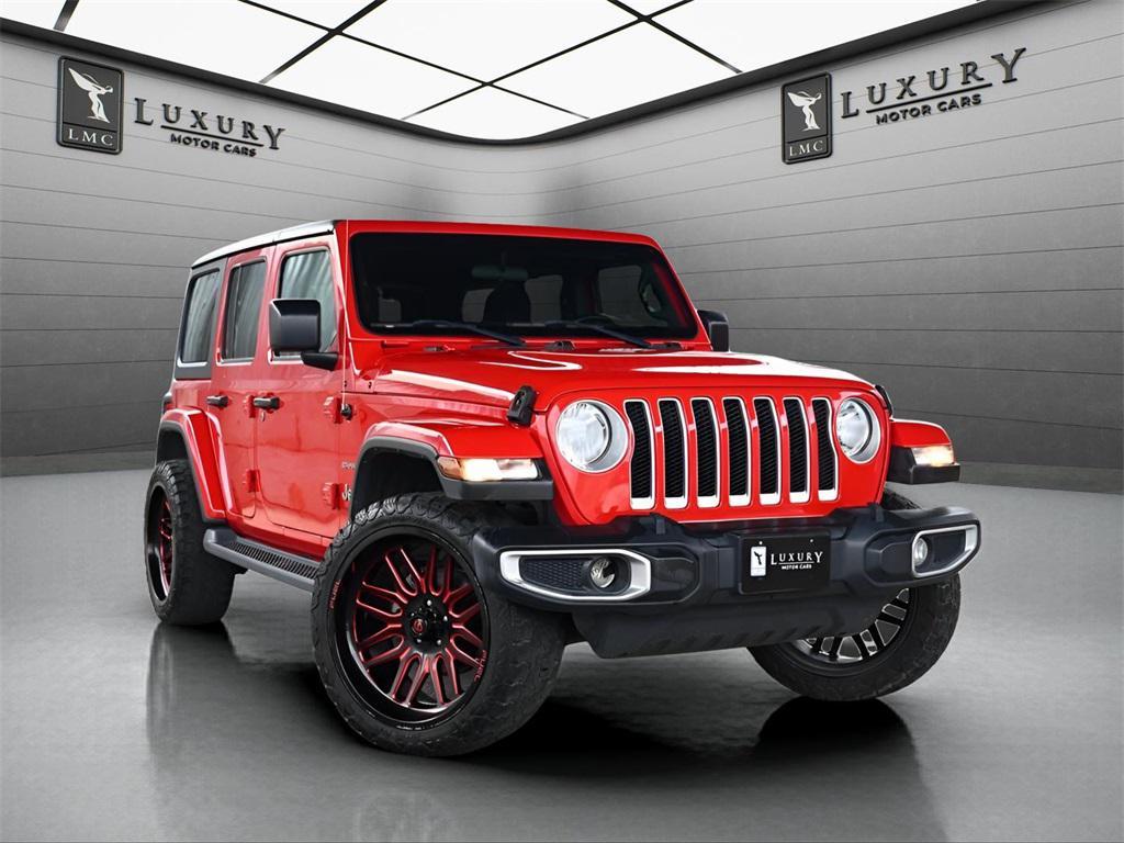 used 2020 Jeep Wrangler Unlimited car, priced at $21,894