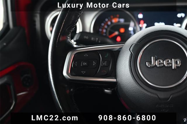 used 2020 Jeep Wrangler Unlimited car, priced at $27,769