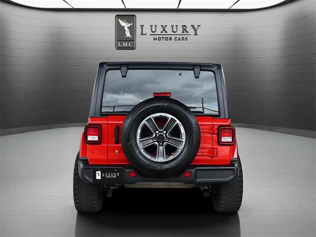 used 2020 Jeep Wrangler Unlimited car, priced at $21,742