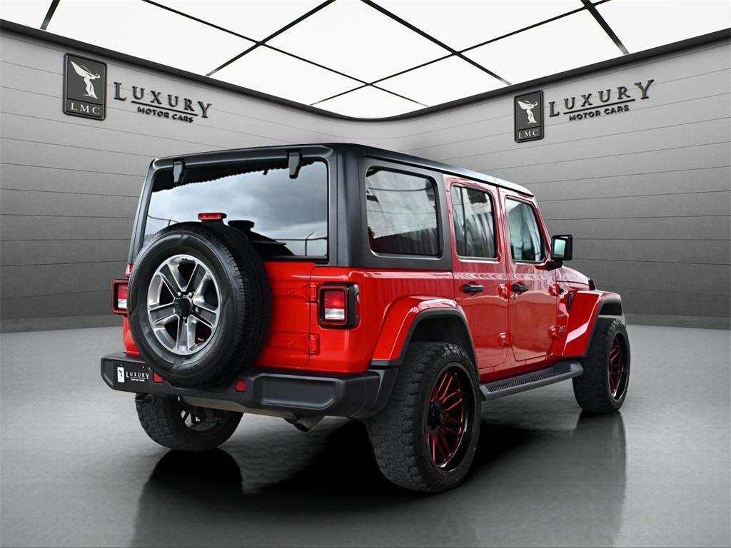 used 2020 Jeep Wrangler Unlimited car, priced at $21,742
