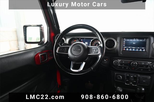 used 2020 Jeep Wrangler Unlimited car, priced at $27,769