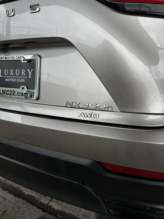 used 2022 Lexus NX 350h car, priced at $33,772