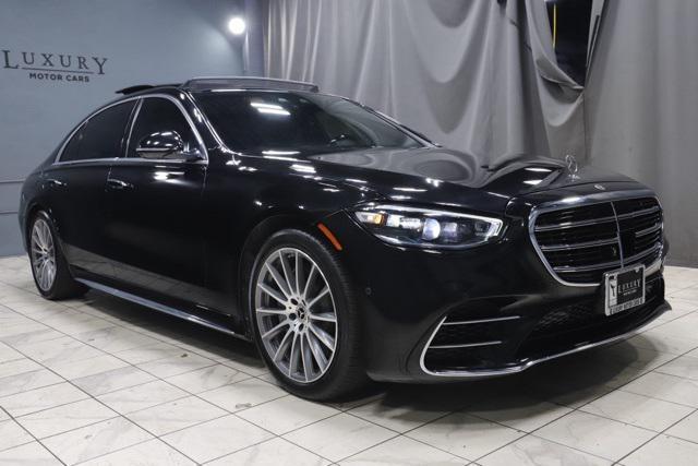 used 2021 Mercedes-Benz S-Class car, priced at $75,333