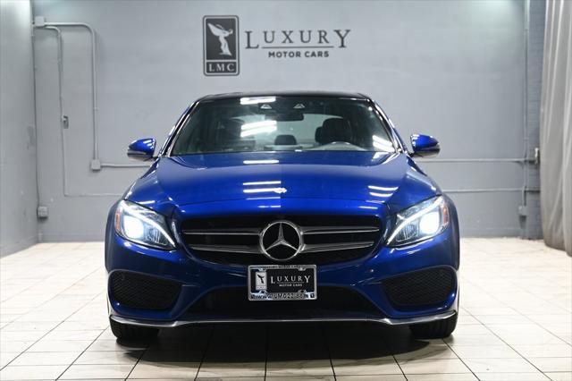 used 2017 Mercedes-Benz C-Class car, priced at $14,998