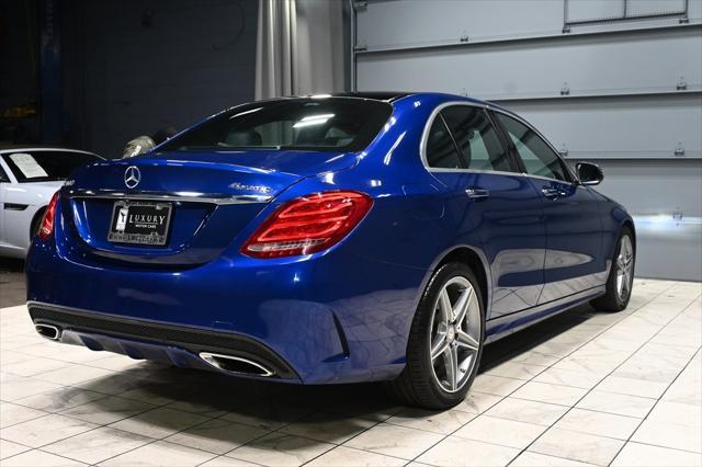 used 2017 Mercedes-Benz C-Class car, priced at $14,998