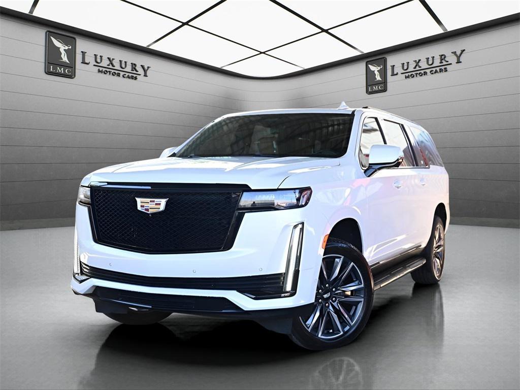 used 2021 Cadillac Escalade ESV car, priced at $57,443