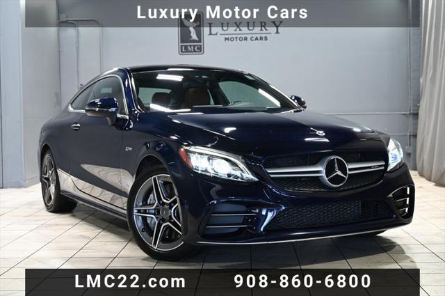 used 2021 Mercedes-Benz AMG C 43 car, priced at $39,888