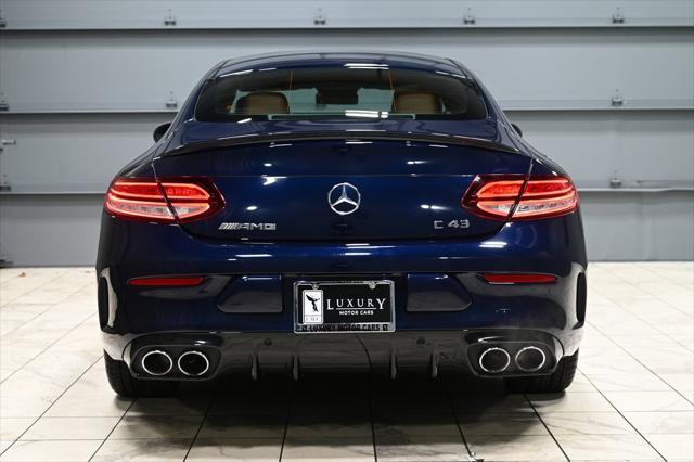 used 2021 Mercedes-Benz AMG C 43 car, priced at $39,888