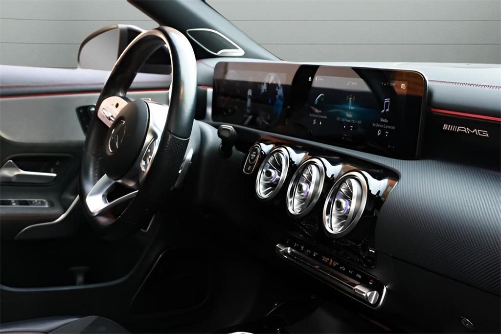 used 2021 Mercedes-Benz AMG CLA 35 car, priced at $27,131