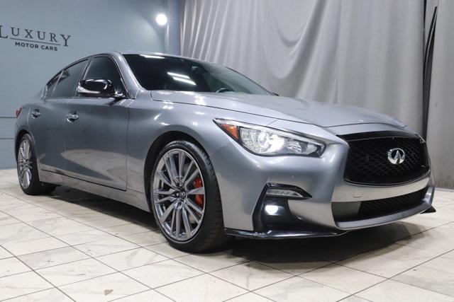 used 2021 INFINITI Q50 car, priced at $27,499