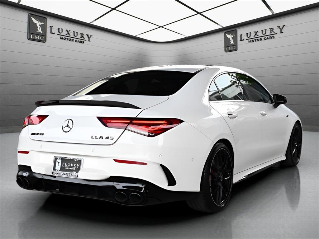 used 2023 Mercedes-Benz AMG CLA 45 car, priced at $43,589