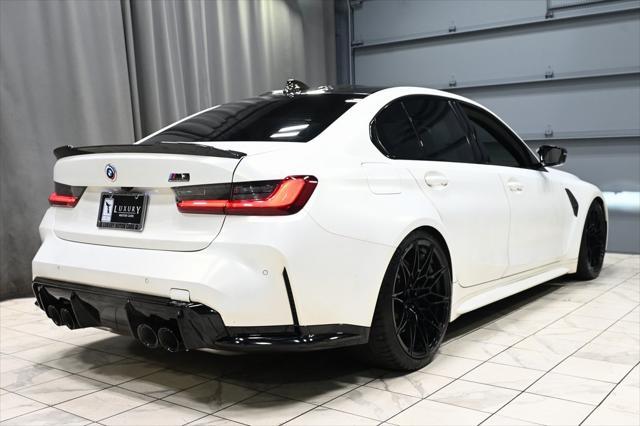 used 2022 BMW M3 car, priced at $59,995