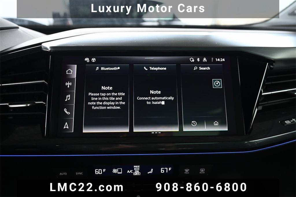 used 2024 Audi Q4 e-tron car, priced at $30,492