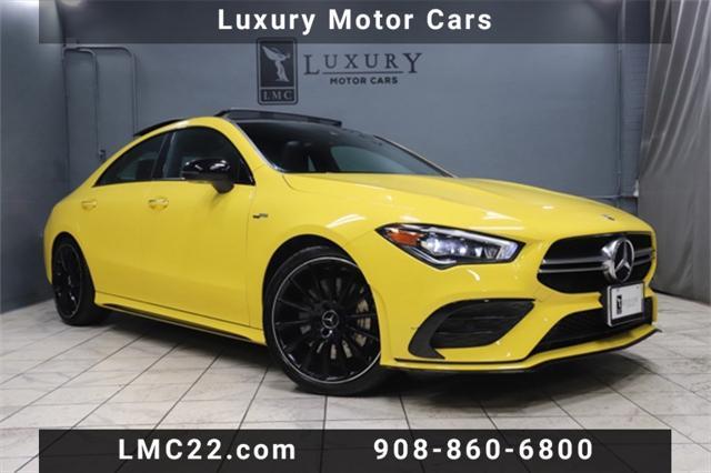 used 2020 Mercedes-Benz AMG CLA 35 car, priced at $39,111