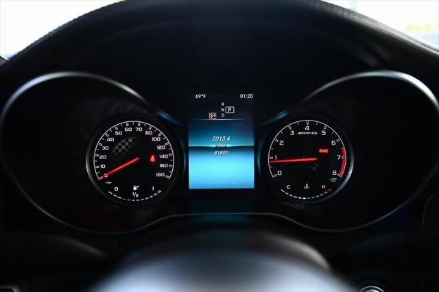 used 2020 Mercedes-Benz AMG C 43 car, priced at $28,701
