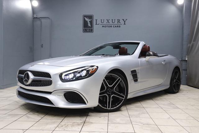 used 2018 Mercedes-Benz SL 450 car, priced at $41,894