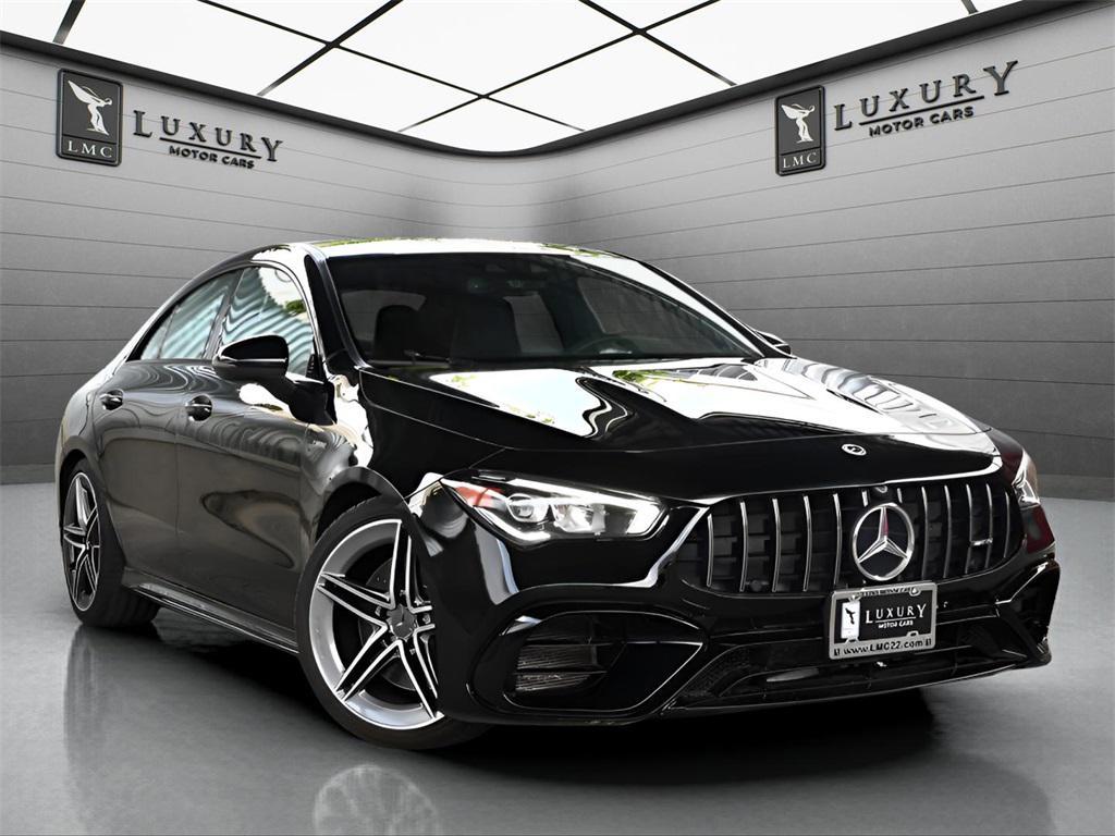 used 2021 Mercedes-Benz AMG CLA 45 car, priced at $37,621