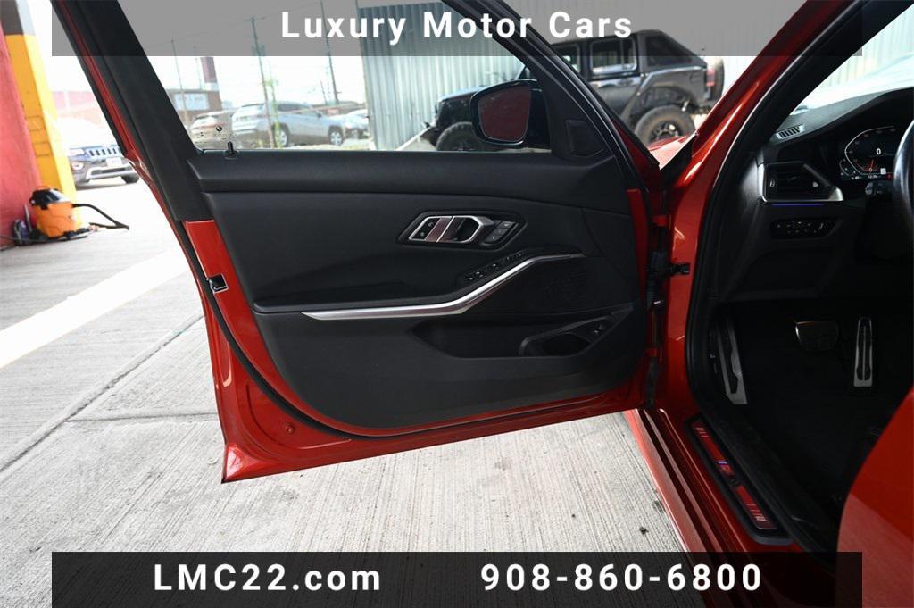 used 2022 BMW 330 car, priced at $25,347