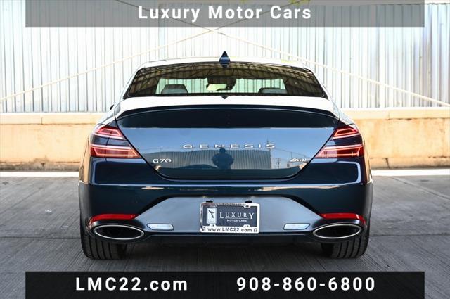 used 2024 Genesis G70 car, priced at $30,678