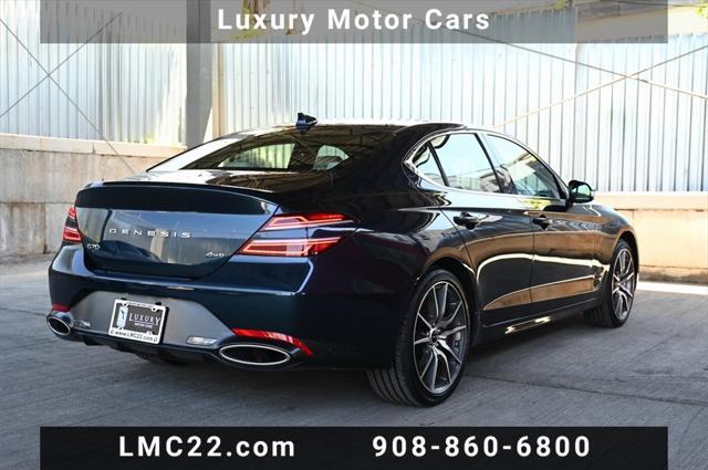 used 2024 Genesis G70 car, priced at $30,678