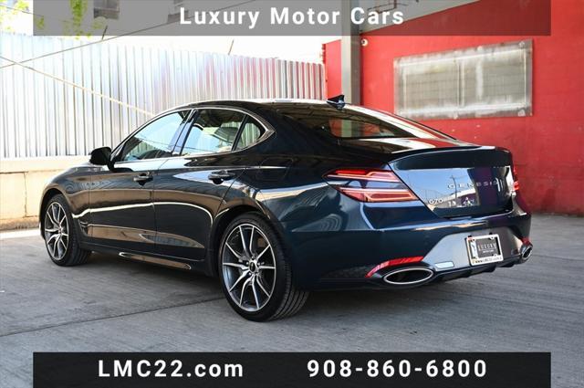 used 2024 Genesis G70 car, priced at $30,678