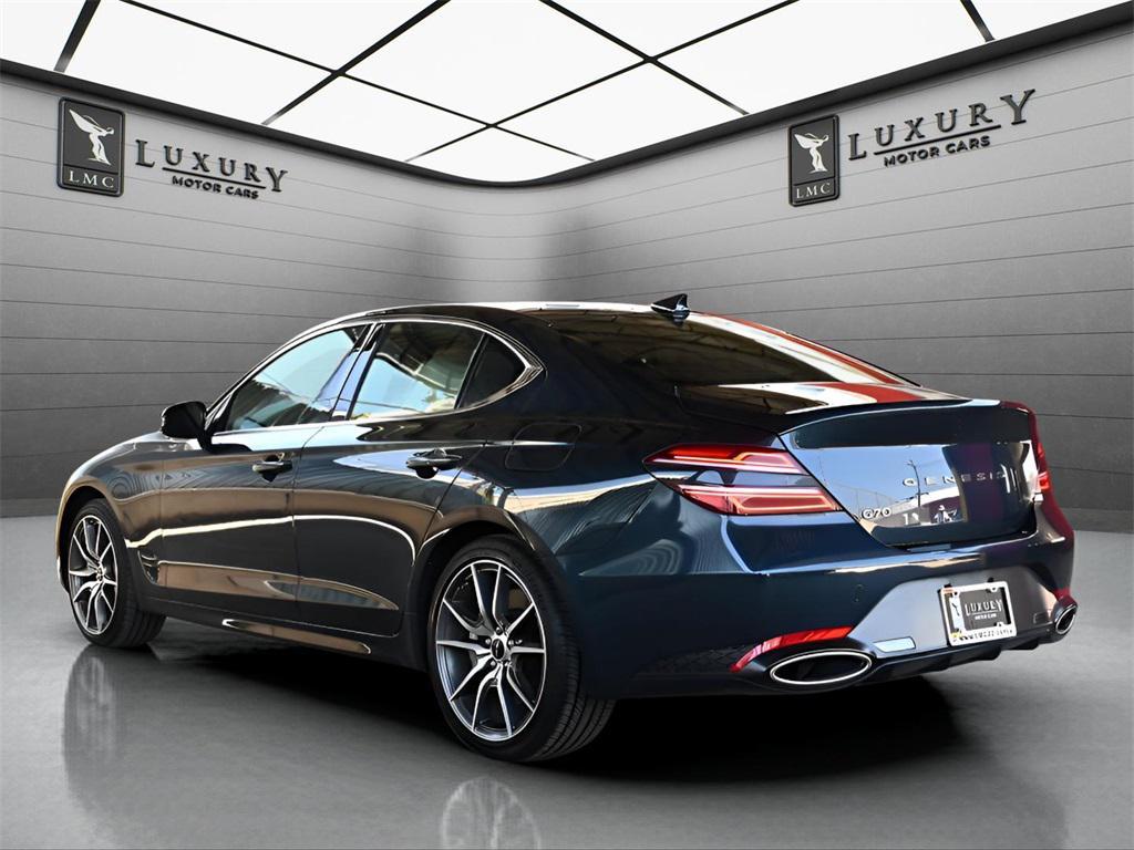 used 2024 Genesis G70 car, priced at $27,998