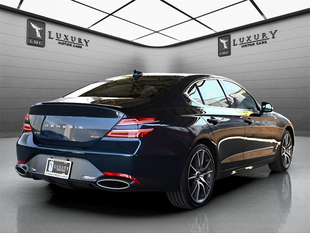 used 2024 Genesis G70 car, priced at $27,998