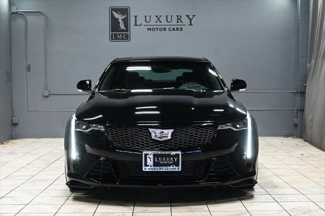 used 2022 Cadillac CT4-V car, priced at $56,996