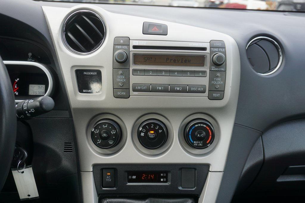 used 2009 Toyota Matrix car, priced at $5,998