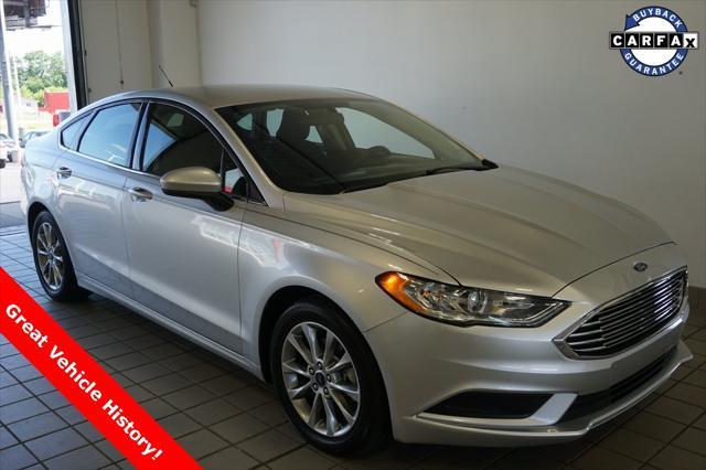 used 2017 Ford Fusion car, priced at $14,986